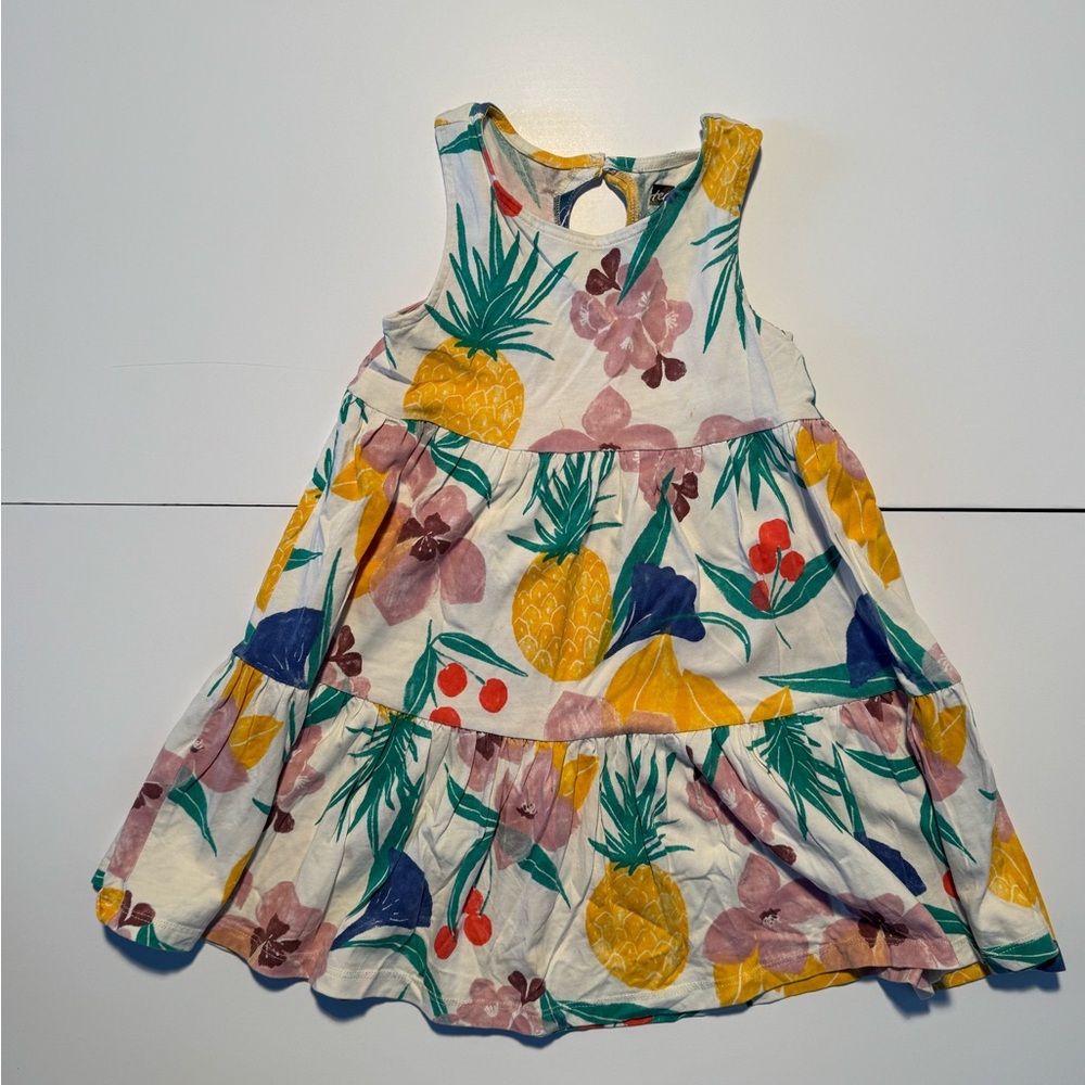 Tea Collection Pineapple Print Kids Dress